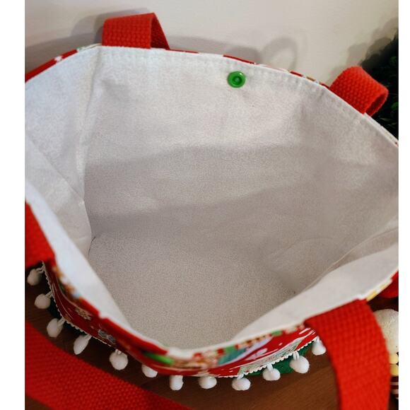 Gingerbread tote with Snap - Picture 4 of 7
